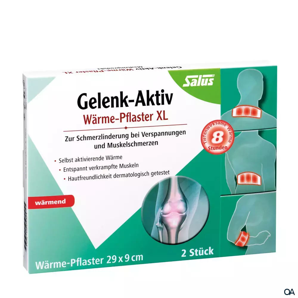 Salus® Gelenk-Aktiv Wärme-Pflaster XL 29 x 9 cm