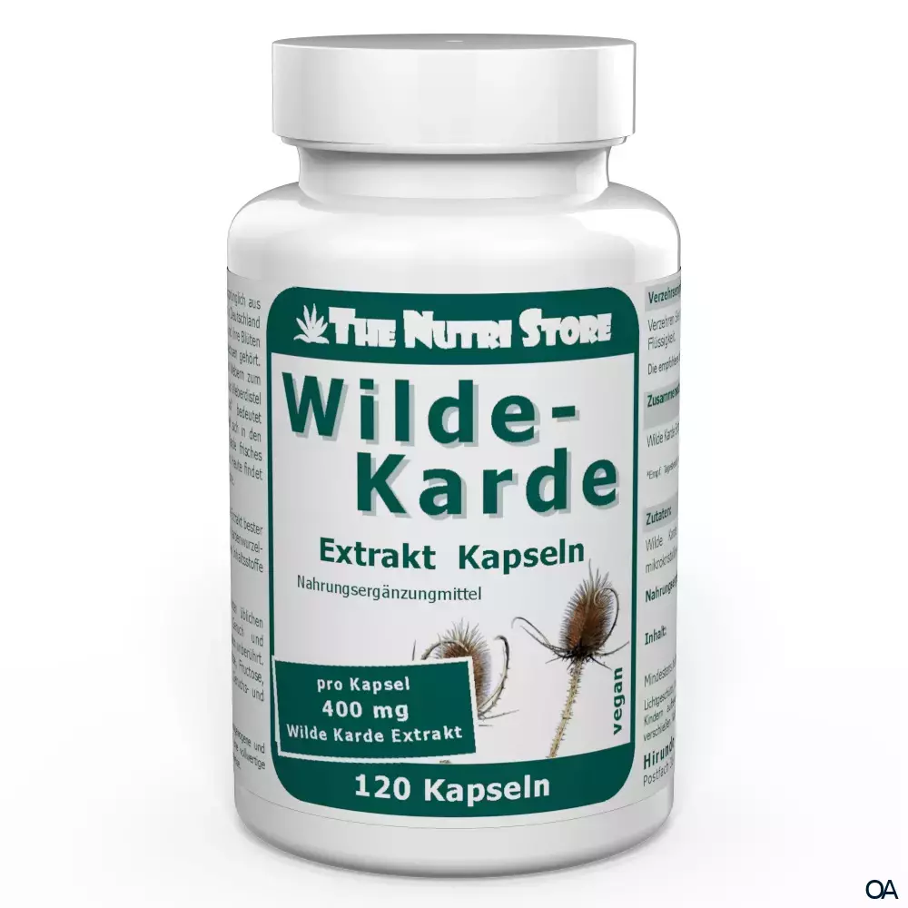 The Nutri Store Wilde Karde Extrakt Kapseln The Nutri Store Wilde Karde Extrakt Kapseln