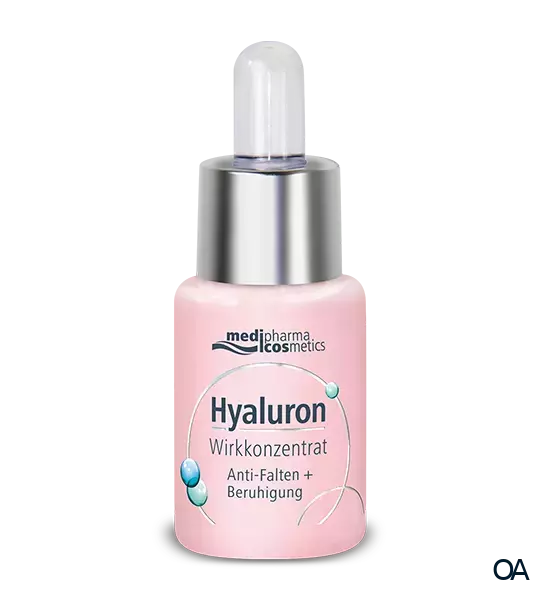 medipharma cosmetics Hyaluron Wirkkonzentrat Anti-Falten + Beruhigung Serum
