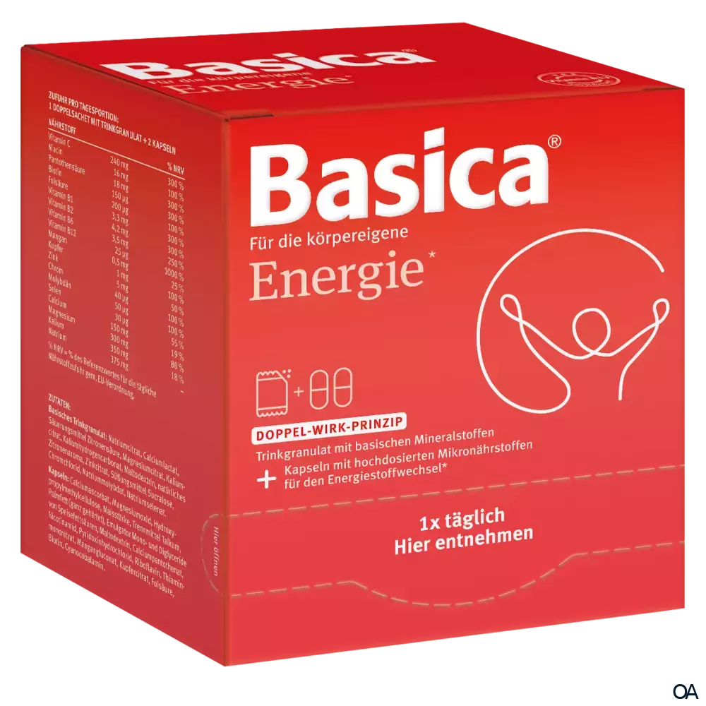 Basica® Energie Granulat + Kapseln Doppel-Sachtes