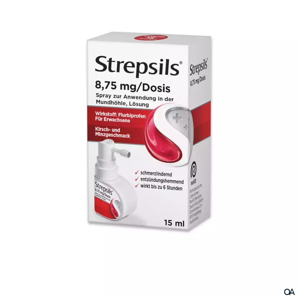 Strepsils 8,75 mg/Dosis Spray Strepsils 8,75 mg/Dosis Spray