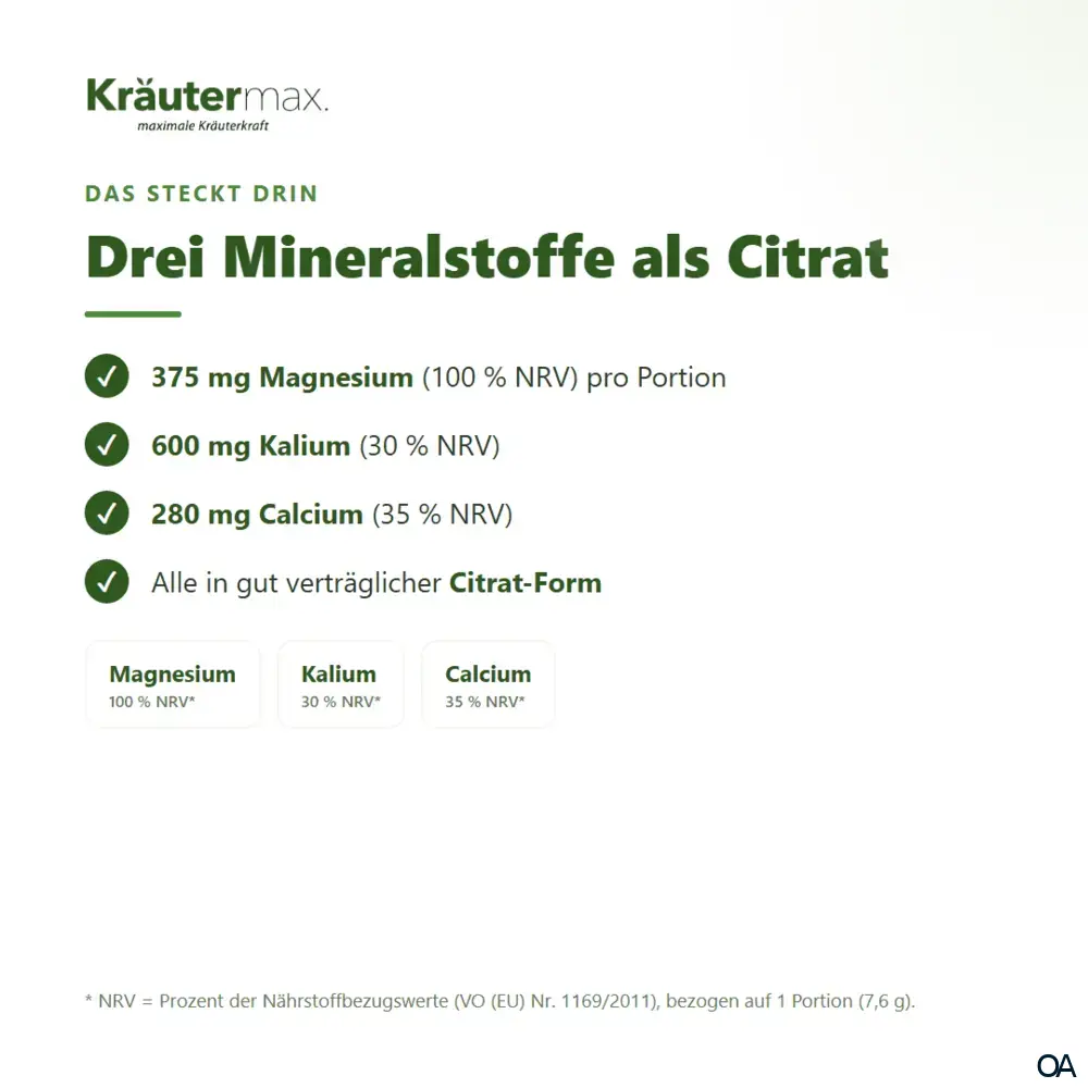 Kräutermax Basen Pulver