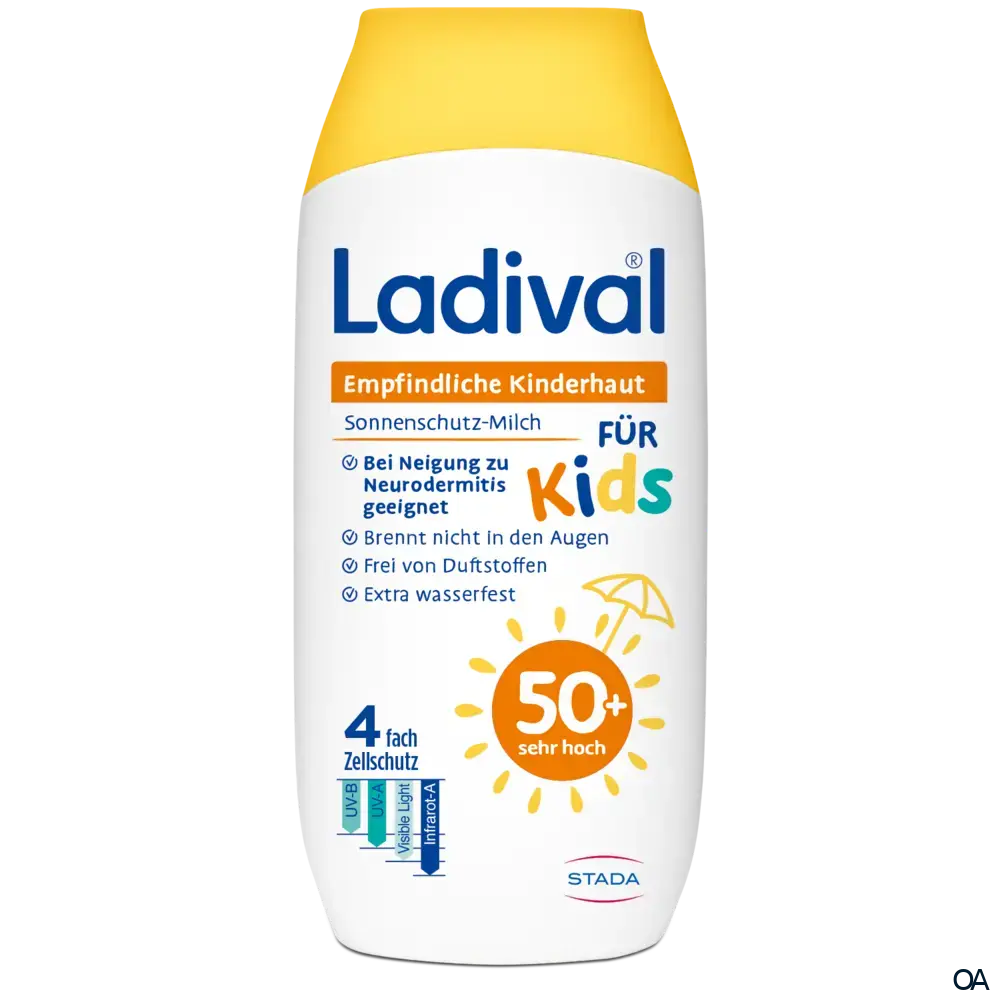 Ladival® Empfindliche Kinderhaut Sonnenschutz-Milch LSF 50 +