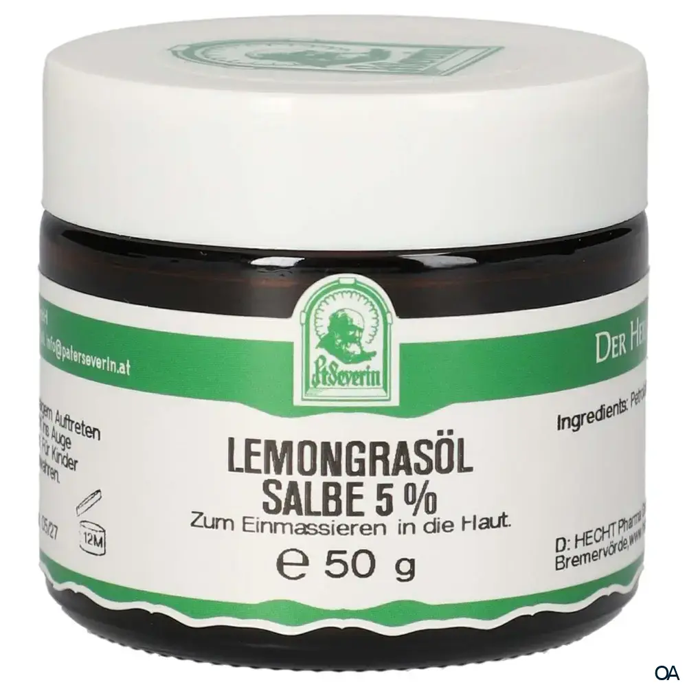 Pater Severin Lemongrasöl 5% Salbe