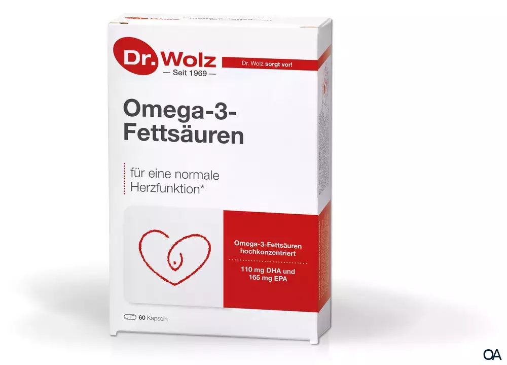 Dr. Wolz Omega-3-Fettsäuren Kapseln Dr. Wolz Omega-3-Fettsäuren Kapseln