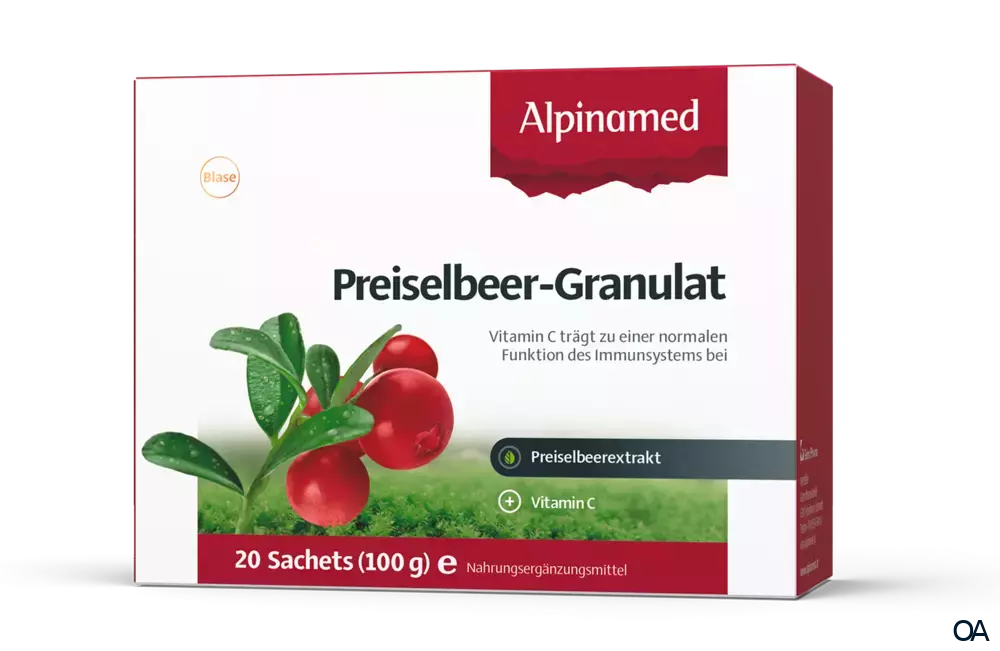 Alpinamed® Preiselbeer-Granulat Alpinamed® Preiselbeer-Granulat