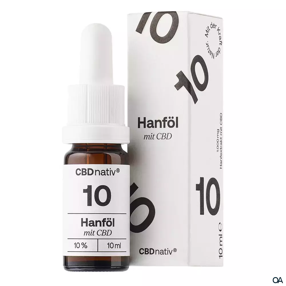 CBDnativ CBD Öl 10 % Bio Tropfen CBDnativ CBD Öl 10 % Bio Tropfen