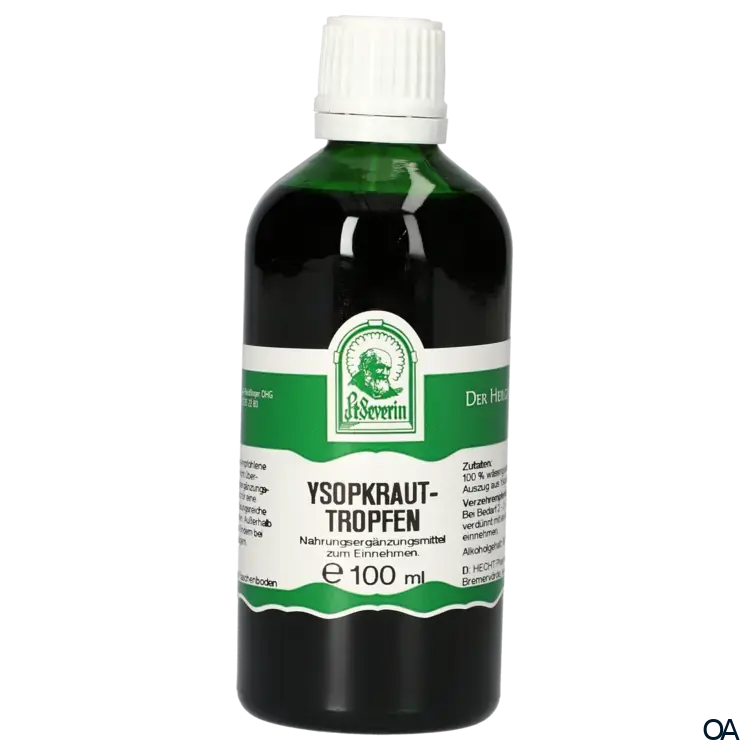 Pater Severin Ysopkraut Tropfen Pater Severin Ysopkraut Tropfen