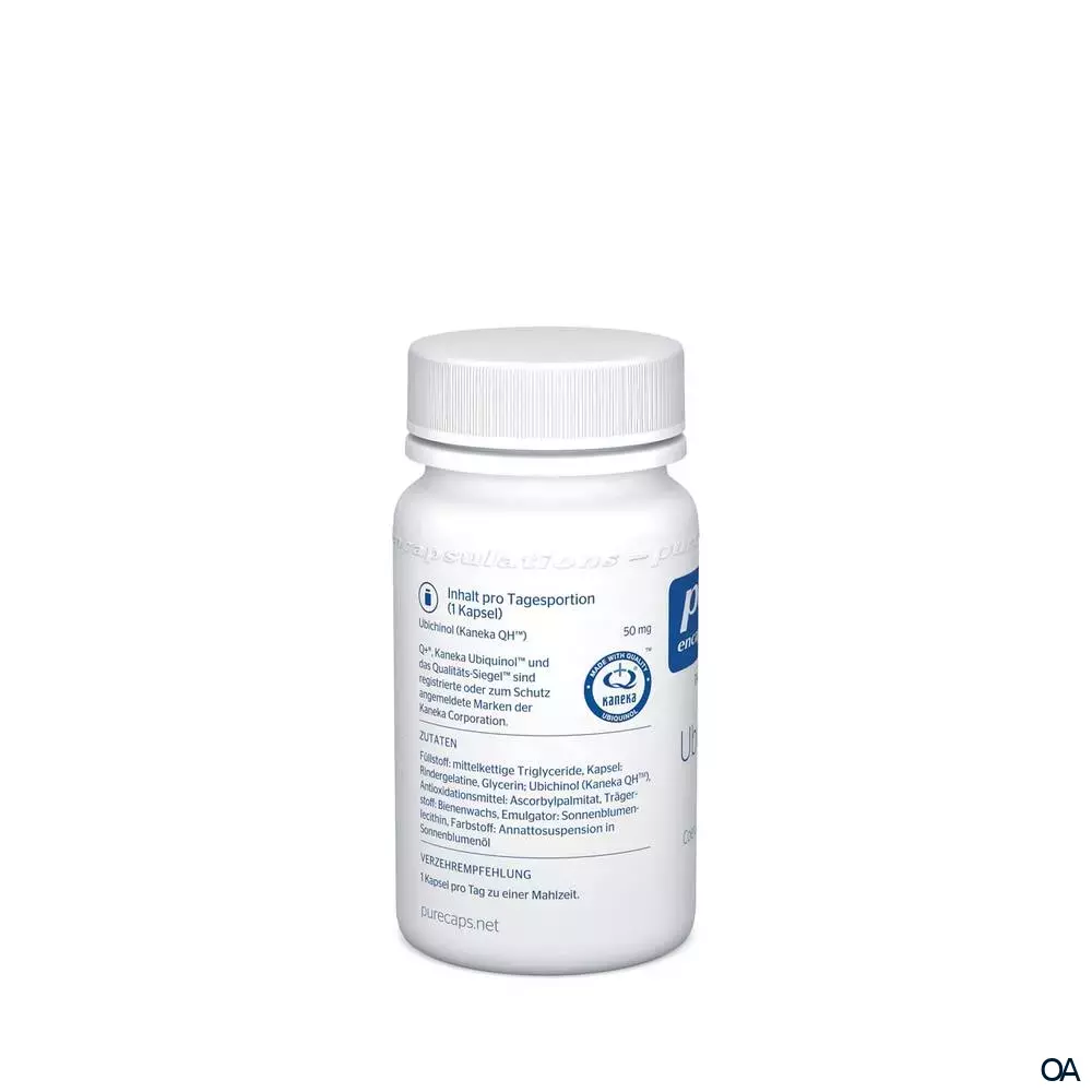 pure encapsulations® Ubiquinol-QH 50 mg pure encapsulations® Ubiquinol-QH 50 mg