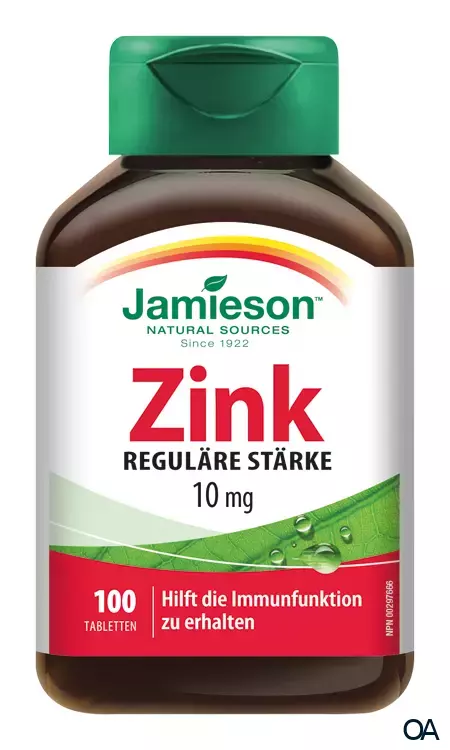 Jamieson Zink 10 mg Tabletten