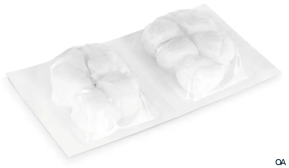 Pagasling®  Schlinggazetupfer aus Verbandmull steril, Größe 4 - eigroß, 18 x 10 Stück