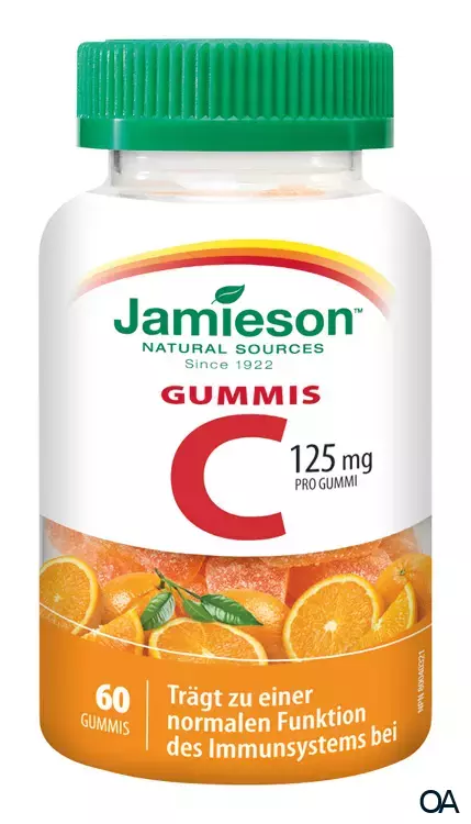 Jamieson Vitamin C 125 mg Orange Gummis Jamieson Vitamin C 125 mg Orange Gummis