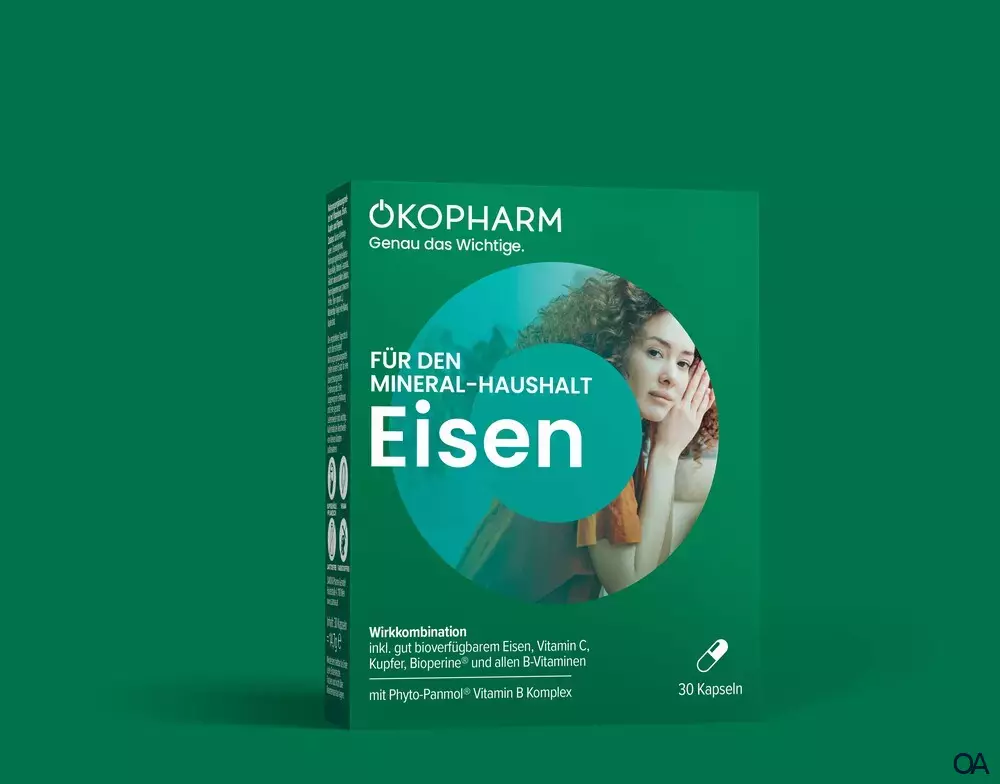 Ökopharm® Für den Mineral-Haushalt Eisen Kapseln Ökopharm® Für den Mineral-Haushalt Eisen Kapseln