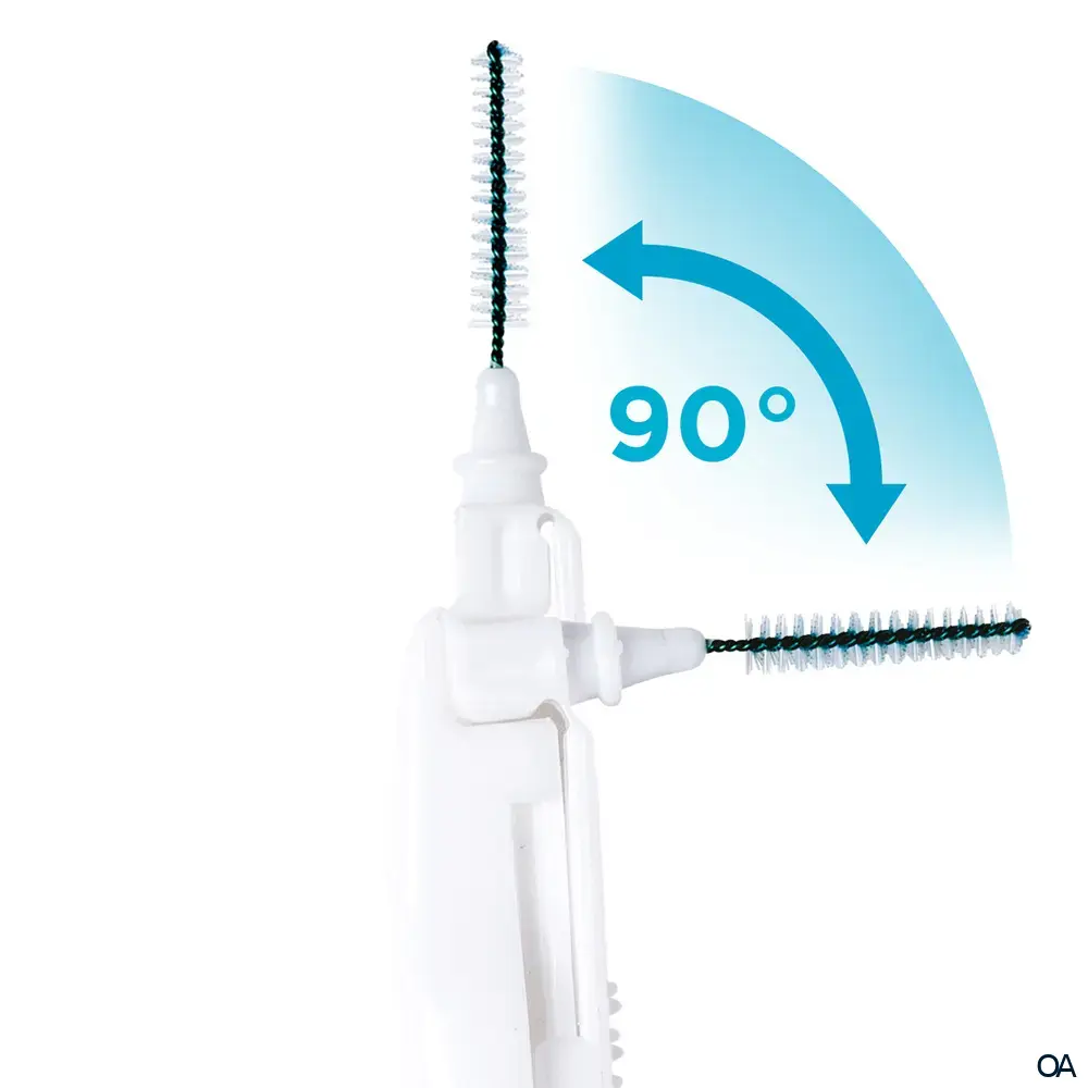 GUM® BI-DIRECTION Interdentalbürsten Tanne - ISO 4 - Ø 1,4 mm - Gelb GUM® BI-DIRECTION Interdentalbürsten Tanne - ISO 4 - Ø 1,4 mm - Gelb