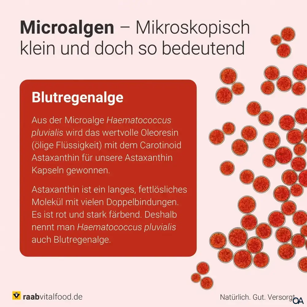 Raab® Vitalfood Astaxanthin Kapseln