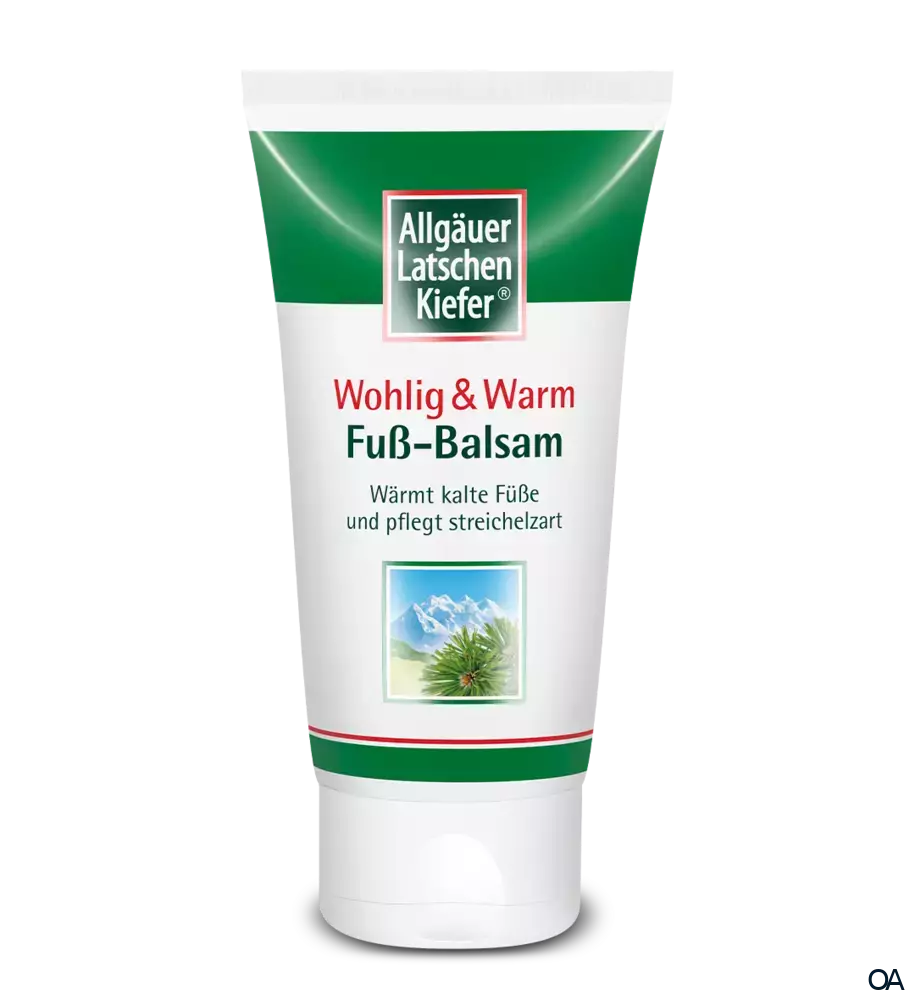 Allgäuer Latschenkiefer® Fuß-Balsam wohlig & warm Allgäuer Latschenkiefer® Fuß-Balsam wohlig & warm