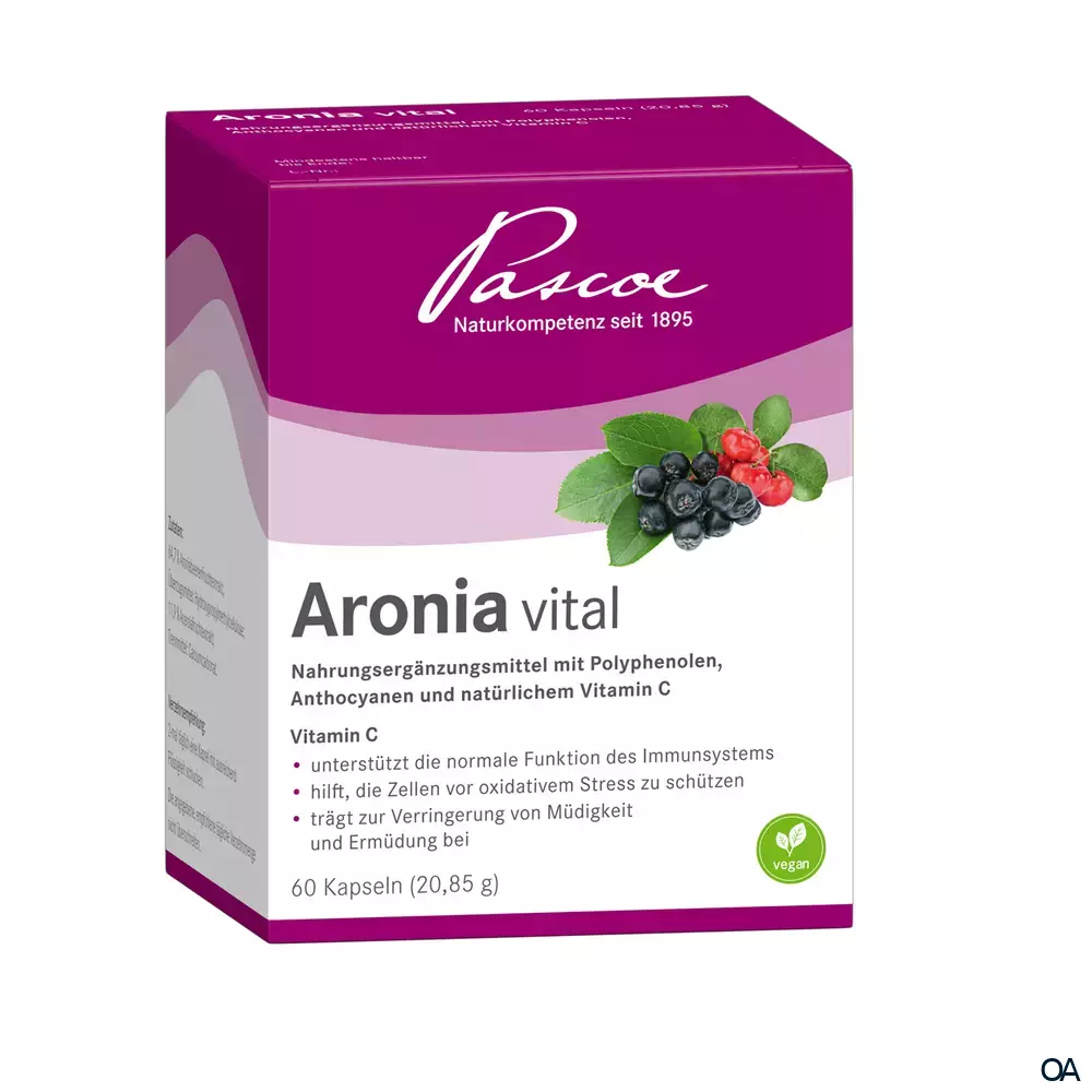 Pascoe Aronia vital Kapseln Pascoe Aronia vital Kapseln