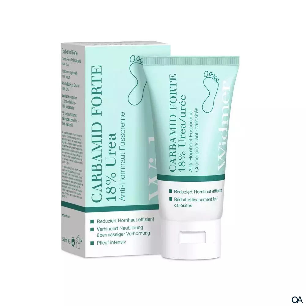 Louis Widmer skinexpert Carbamid Forte 18% Urea Anti-Hornhaut Fusscreme