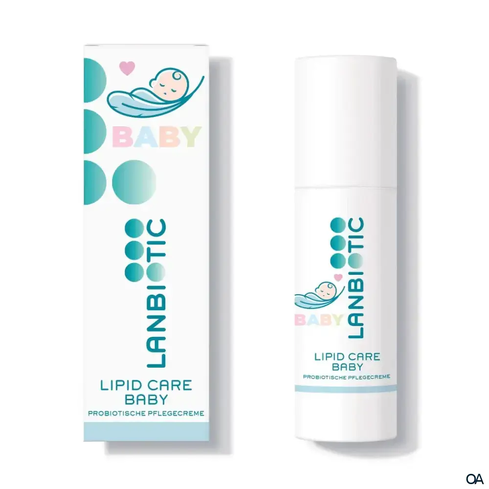 Lanbiotic Lipid Care Baby - Pflegecreme für Babys mit Neurodermitis Lanbiotic Lipid Care Baby - Pflegecreme für Babys mit Neurodermitis