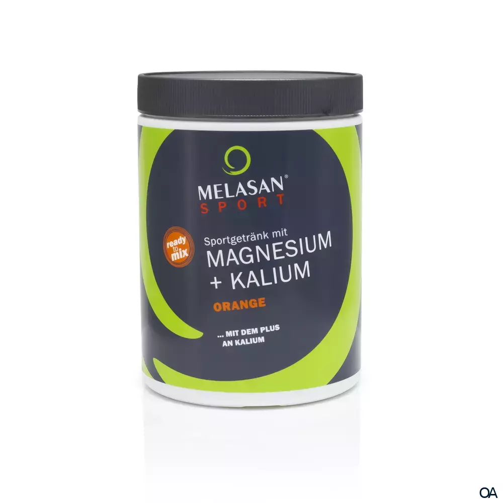 Melasan Sport Sportgetränk mit Magnesium + Kalium Pulver Orange Melasan Sport Sportgetränk mit Magnesium + Kalium Pulver Orange