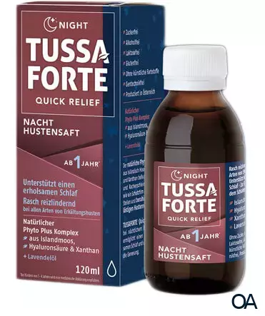 Tussaforte Quick Relief Night Hustensaft Tussaforte Quick Relief Night Hustensaft