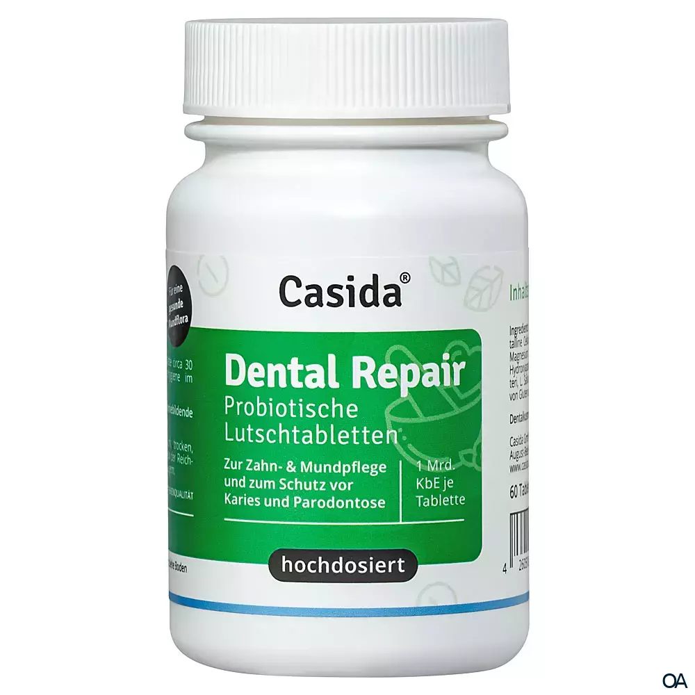 Casida Dental Repair Probiotika Lutschtabletten Casida Dental Repair Probiotika Lutschtabletten