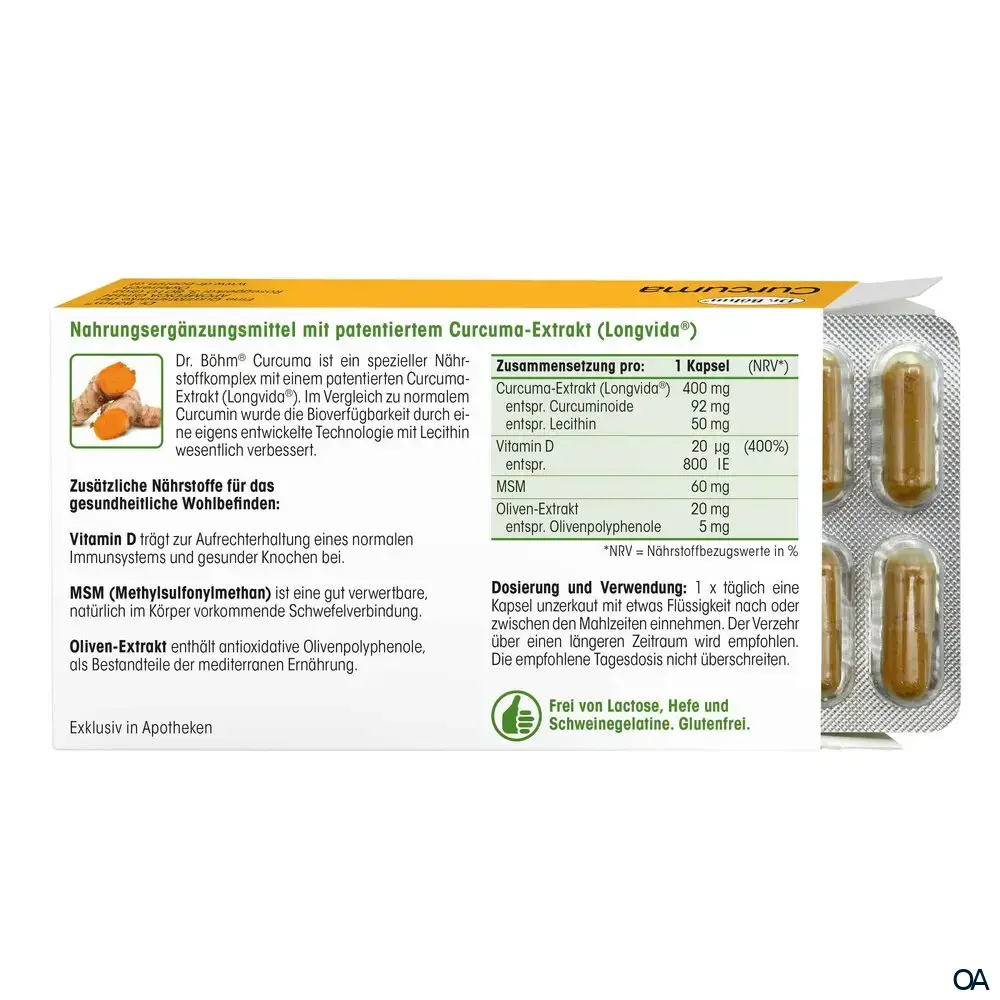 Dr. Böhm® Curcuma Kapseln