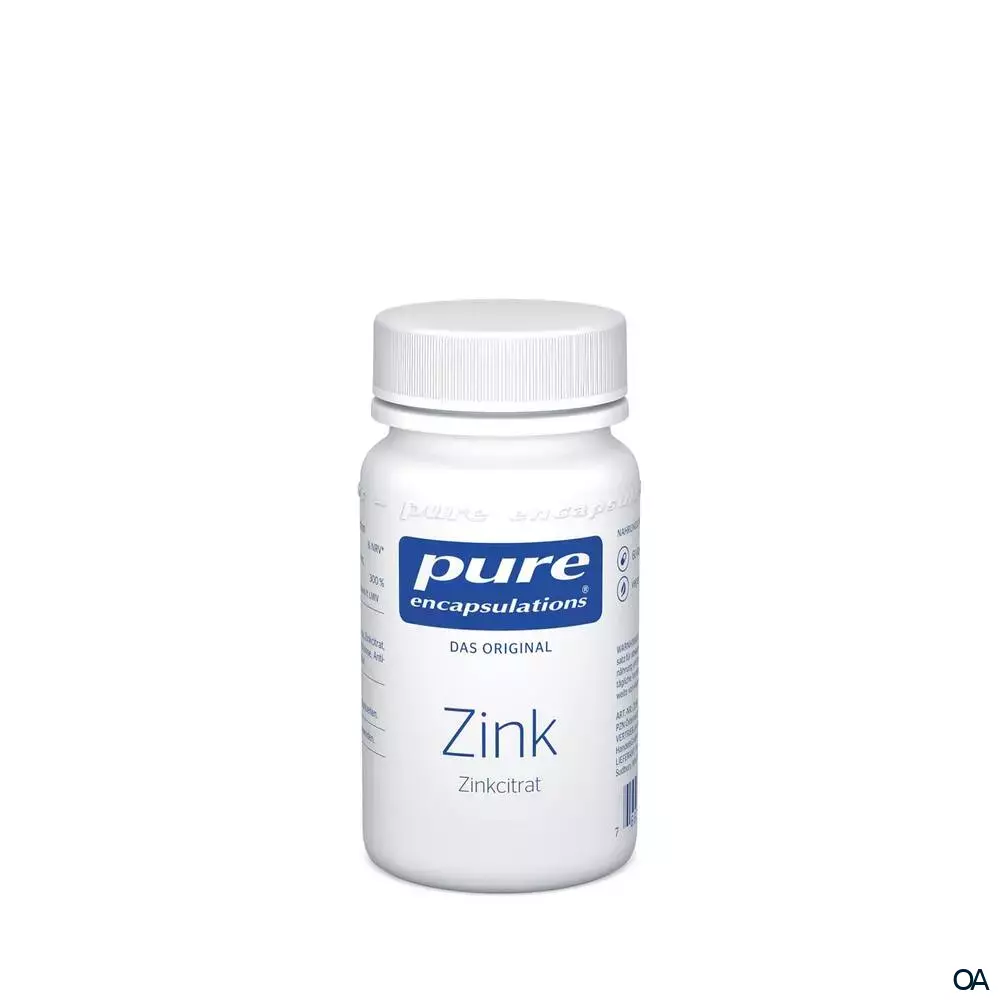 pure encapsulations® Zink Zinkcitrat Kapseln