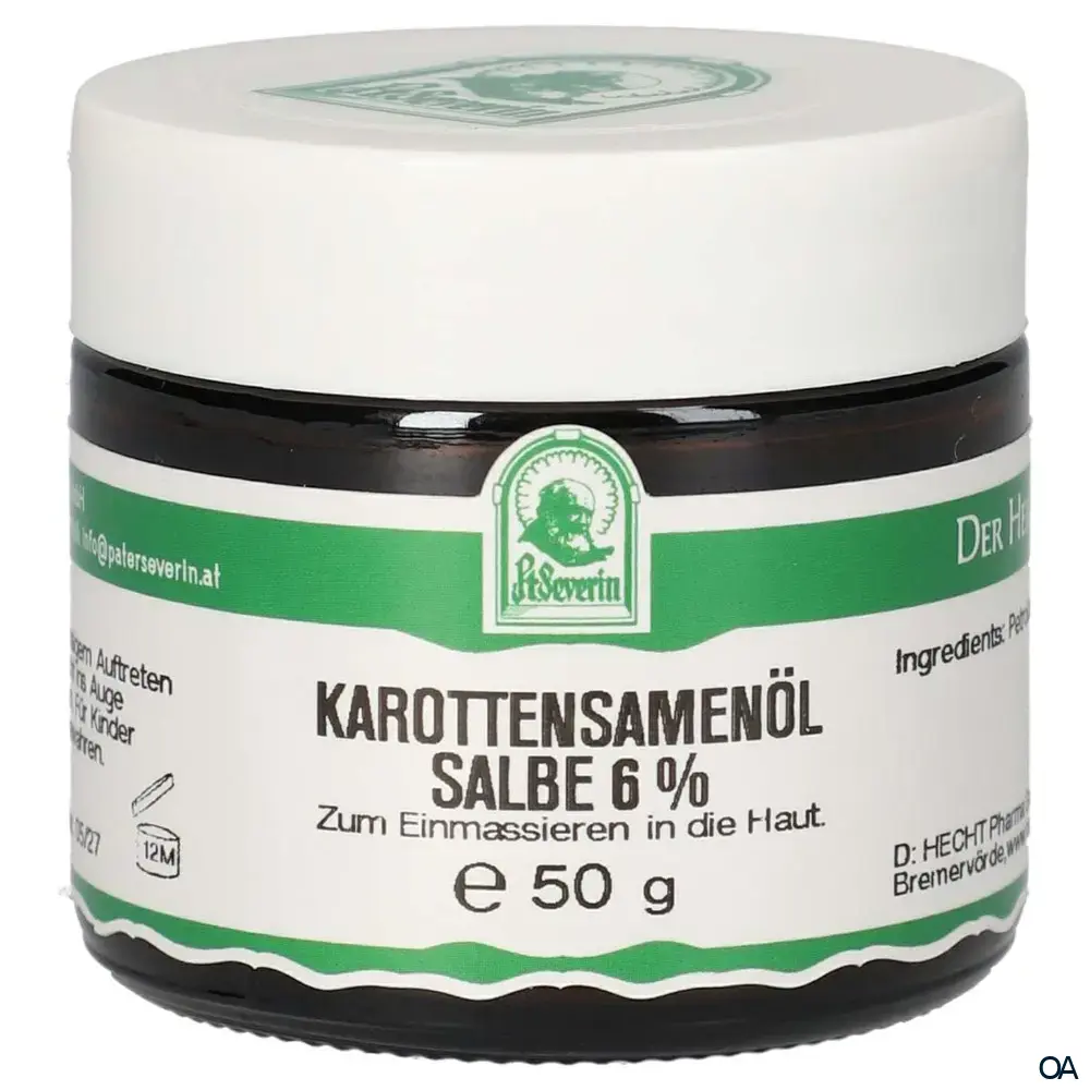 Pater Severin Karottensamenöl 6% Salbe Pater Severin Karottensamenöl 6% Salbe
