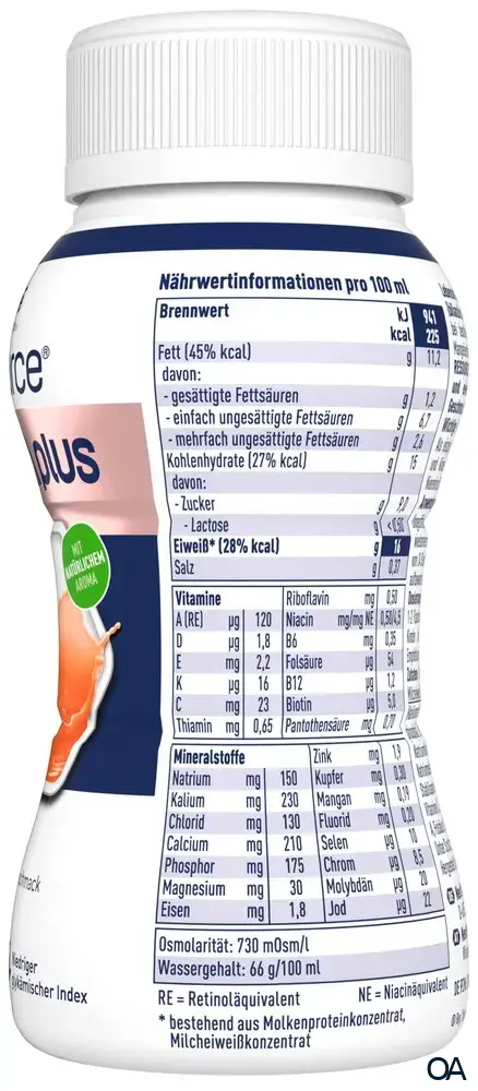 Resource® ULTRA plus High Protein Haselnuss Trinknahrung 200 ml