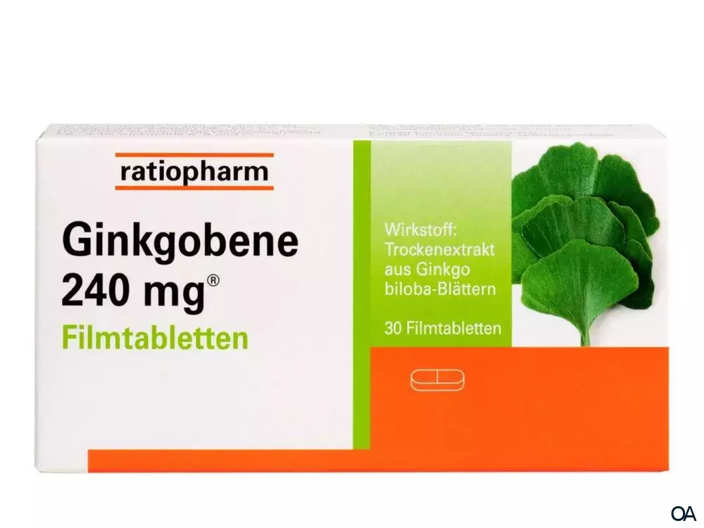 Ginkgobene 240mg® Filmtabletten Ginkgobene 240mg® Filmtabletten