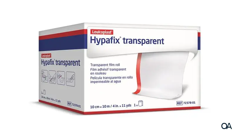 Leukoplast® Hypafix® transparent Fixierpflaster 10 m x 10 cm