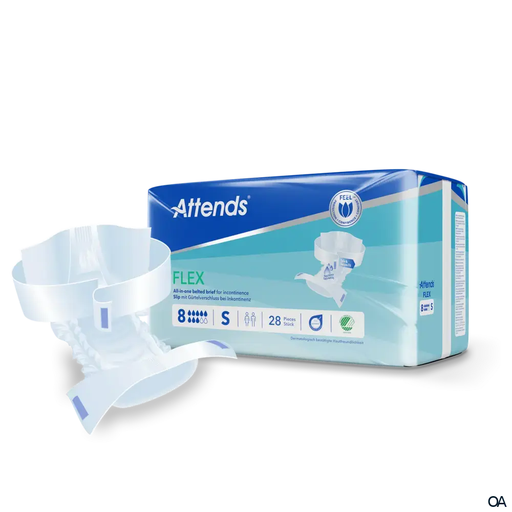 Attends Flex 8 S - Slip mit Gürtelverschluss bei Inkontinenz
