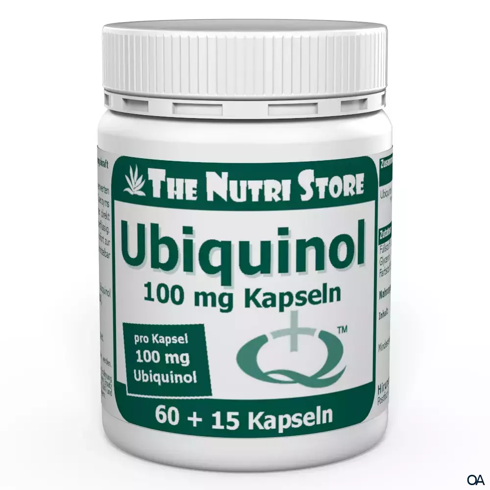 The Nutri Store Ubiquinol 100 mg Kapseln The Nutri Store Ubiquinol 100 mg Kapseln
