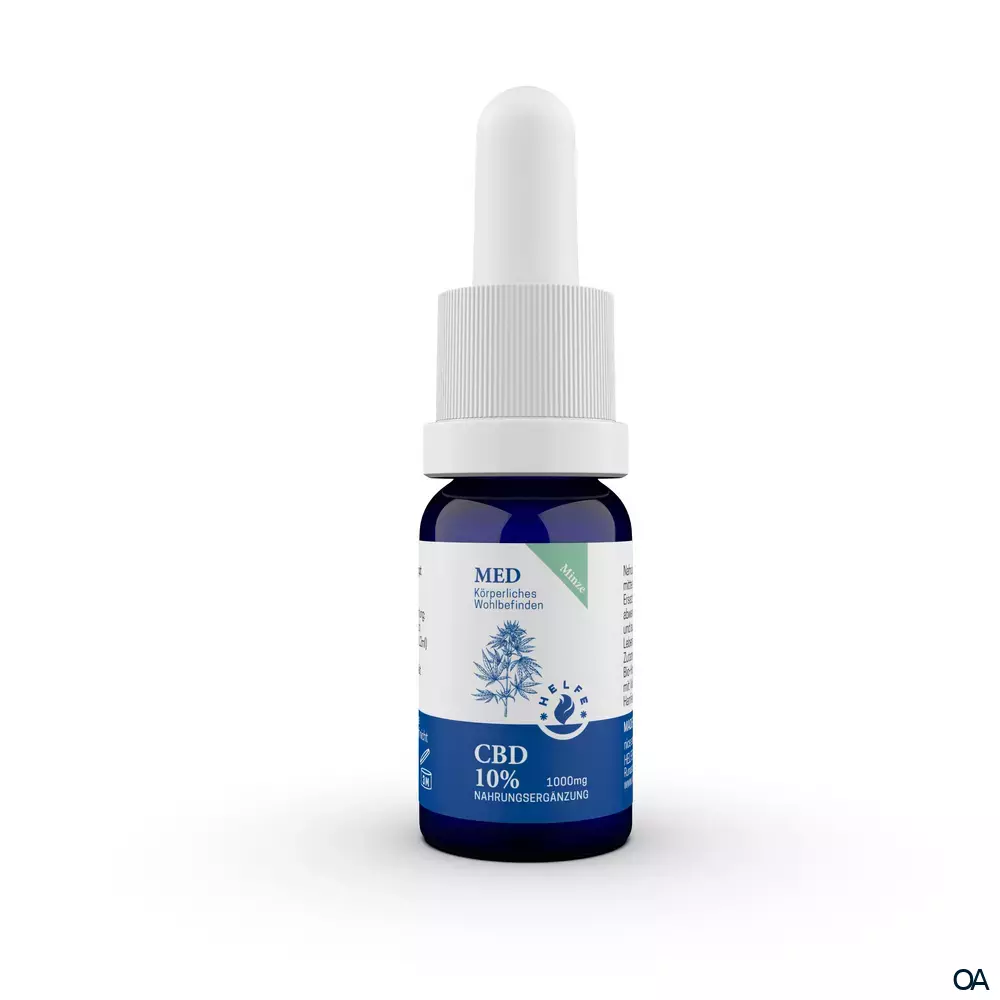 HELFE CBD-Öl 10% mit Minze HELFE CBD-Öl 10% mit Minze