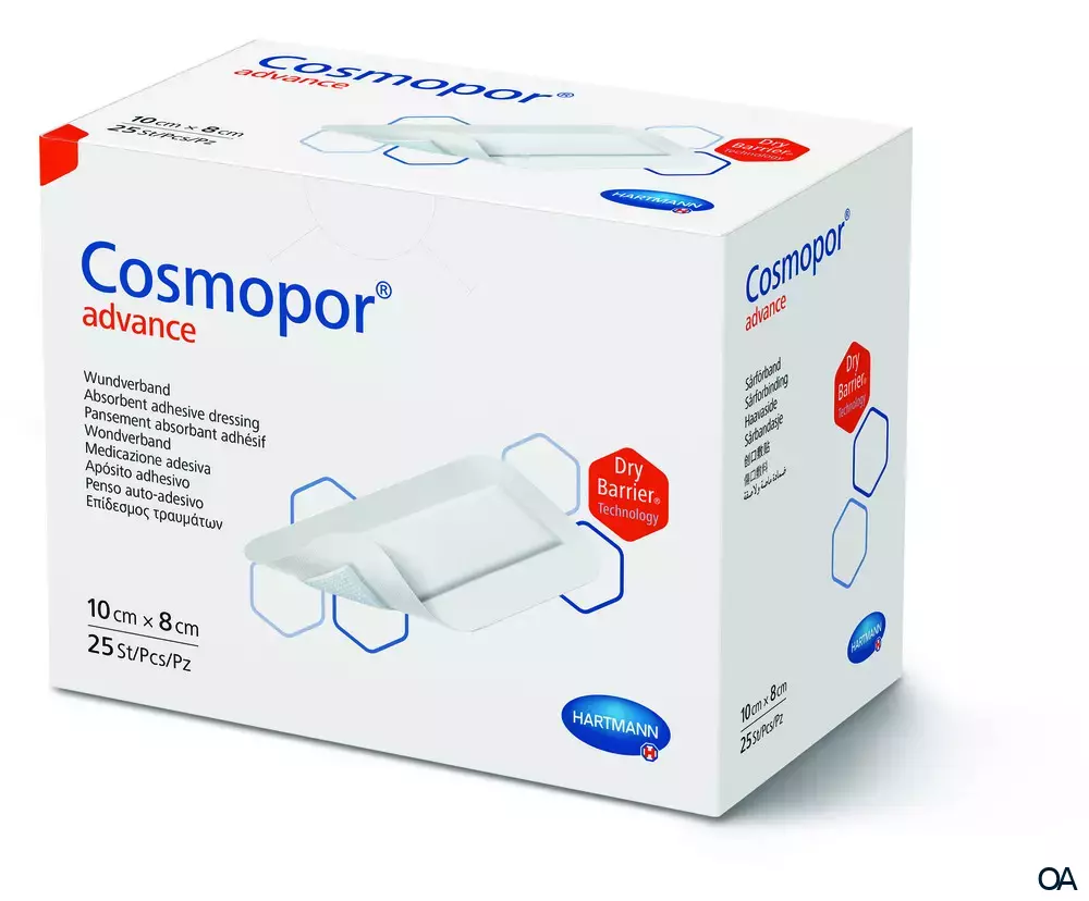 Cosmopor® Advance Wundverband 10 x 8 cm Cosmopor® Advance Wundverband 10 x 8 cm