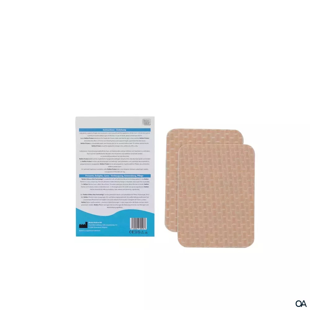 ReSkin® MED Protect Silikonpflaster Medium 7,5 x 10 cm