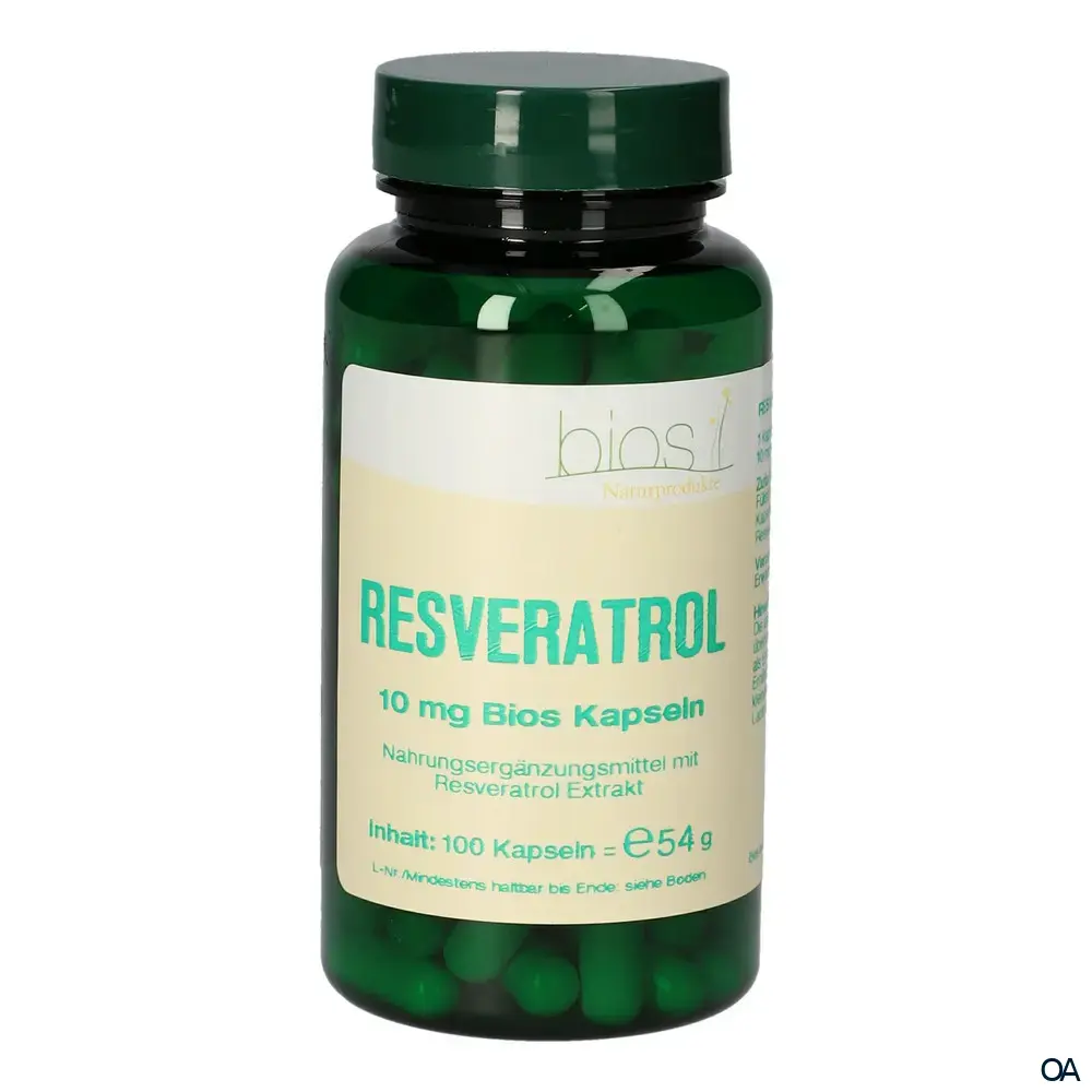 Bios Resveratrol 10 mg Kapseln Bios Resveratrol 10 mg Kapseln