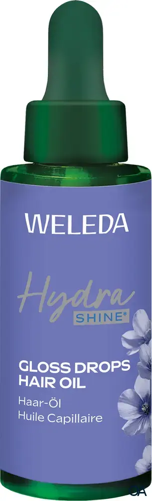 Weleda Hydra Shine Gloss Drops Haar-Öl Alpen-Lein