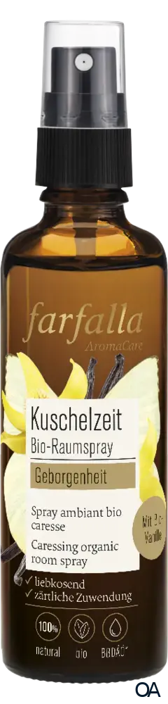 Farfalla Geborgenheit, Kuschelzeit Bio-Raumspray Farfalla Geborgenheit, Kuschelzeit Bio-Raumspray