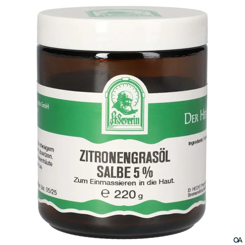 Pater Severin Zitronengrasöl 5% Salbe Pater Severin Zitronengrasöl 5% Salbe