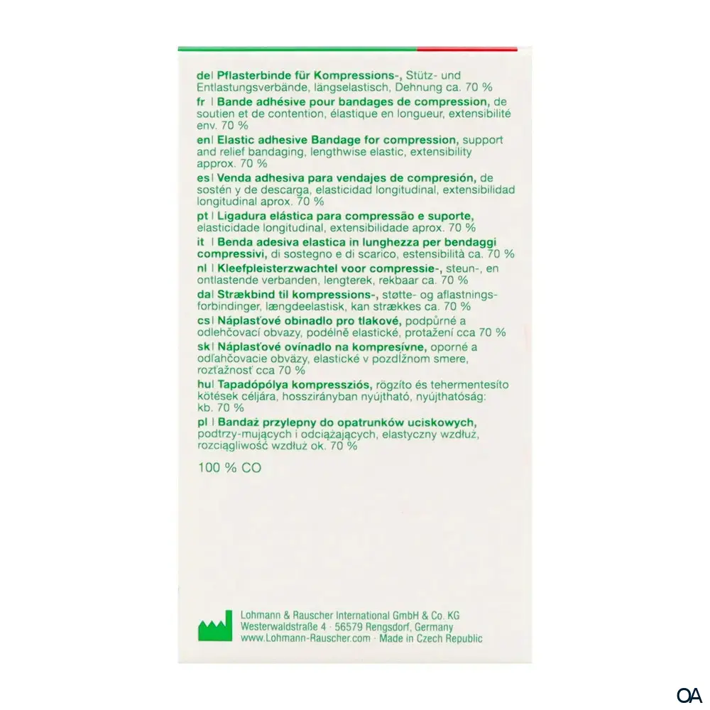 Porelast® Längselastische Pflasterbinde 10 cm x 2,5 m