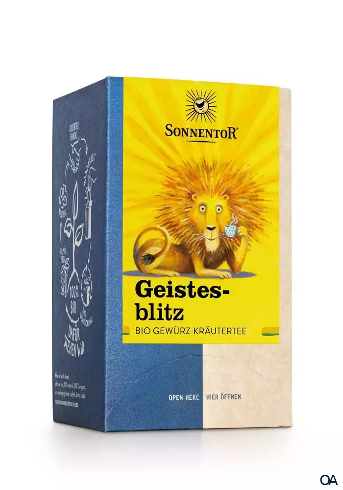 Sonnentor Geistesblitz Tee