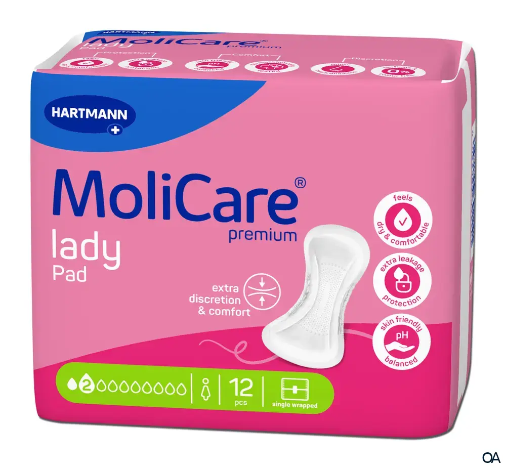 MoliCare® premium lady Pad 2 Tropfen Inkontinenzeinlagen