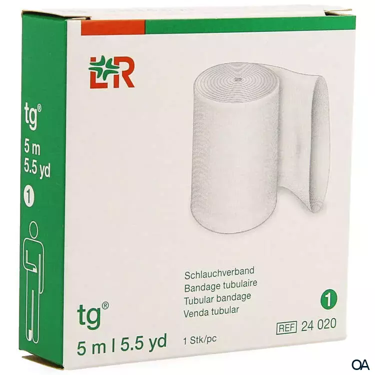 tg® Schlauchverband für Finger, Zehe, Gr. 1 (∅ 1,4 cm) 5 m Rolle