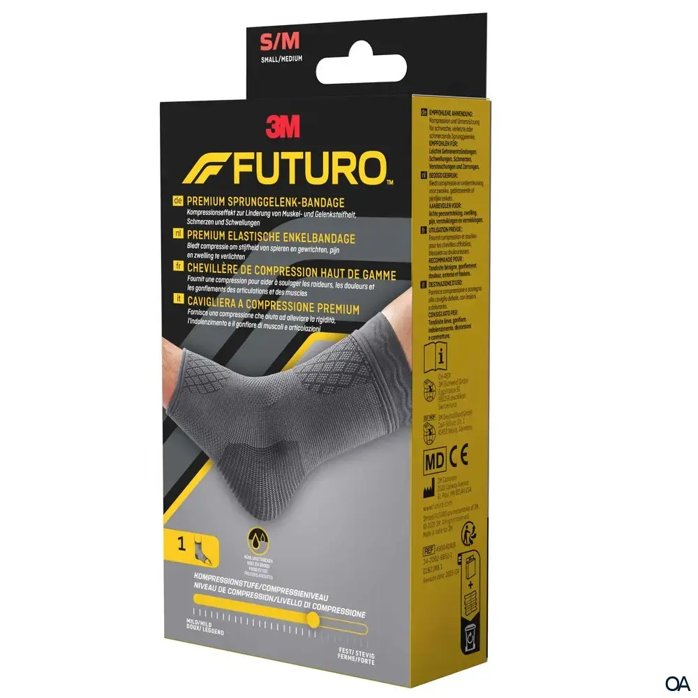 FUTURO™ Premium Sprunggelenk-Bandage, Small/Medium