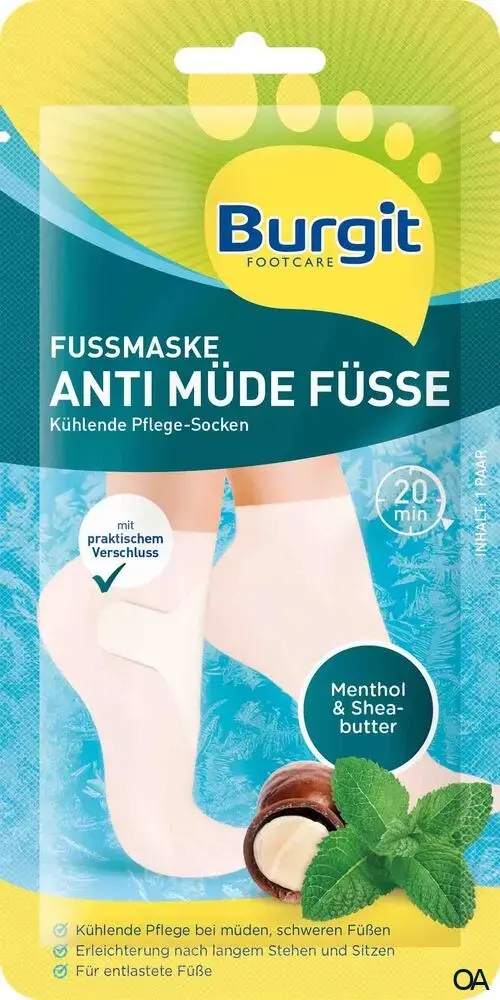 Burgit Fußmaske Anti Müde Füße