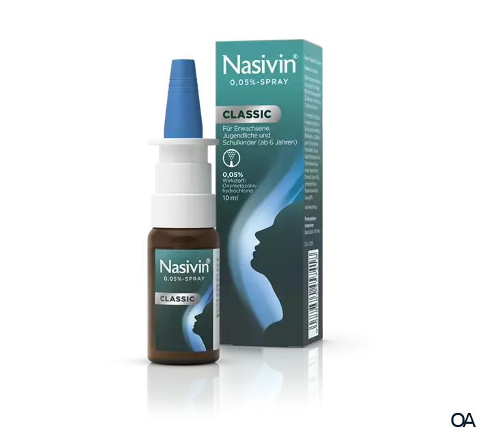 Nasivin Classic 0,05 % Nasenspray Nasivin Classic 0,05 % Nasenspray