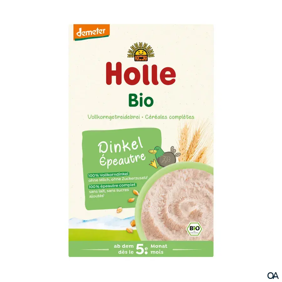 Holle Bio-Vollkorngetreidebrei Dinkel