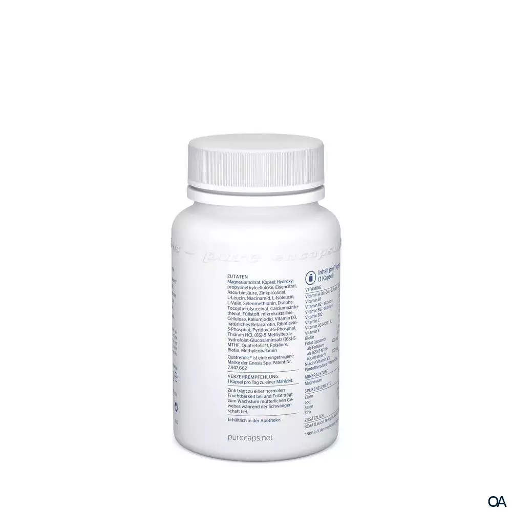 pure encapsulations® Schwangerschafts- Formel pure encapsulations® Schwangerschafts- Formel